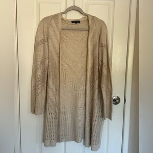 Love Ellie Beige Knit Duster Cardigan XXL
